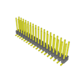 Conn Unshrouded Header HDR 36 POS 2.54mm Solder ST Top Entry SMD Tube