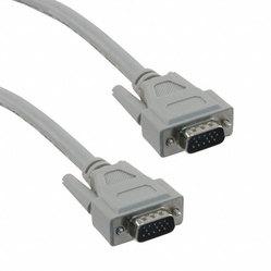 Assmann WSW components, Inc-AK5320-1.8 Andere Kabelbaugruppen D-SUB Cables VGA Connection Cable HD Male 15 Pins - 10 Wire Cable Shielded, 28 AWG