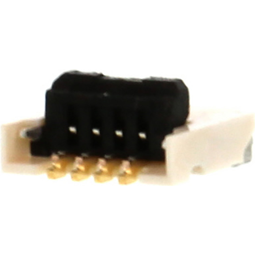 Molex-5034800400 Connector FFC-FPC Conn FFC/FPC Connector SKT 4 POS 0.5mm Solder RA SMD Easy-On™ T/R