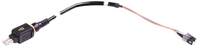 HARTING-33614310010005 Glasfaserkabel-Baugruppen Cable Assembly Fiber Optic 1m Duplex SC to Duplex LC 2 to 2 POS PL-PL