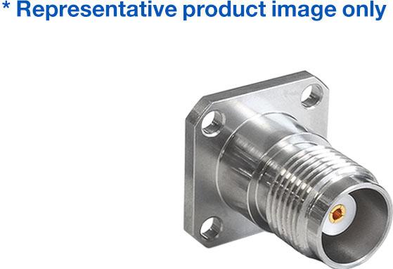 Bulgin Components PLC-RFTNCAA4PFHMF RF-Steckverbinder TNCA Series Pin Without Extended, 4 Hole Flange