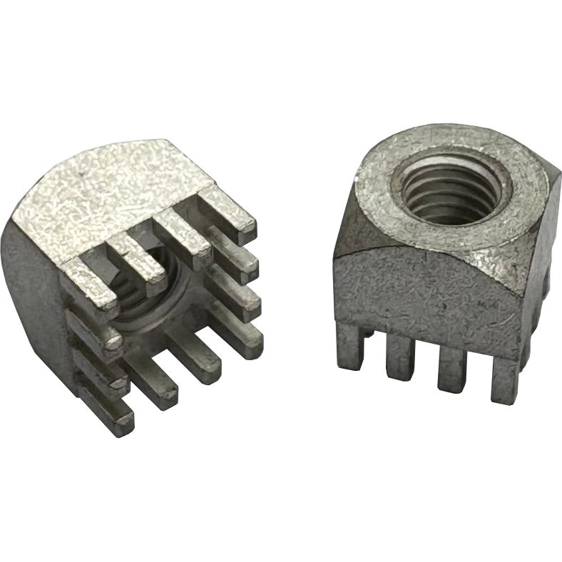 ADAM TECH-HCT-P-ITC-M5-A Terminali connettore Power Tap Terminal Brass F 9mm Matte Tin Over Nickel