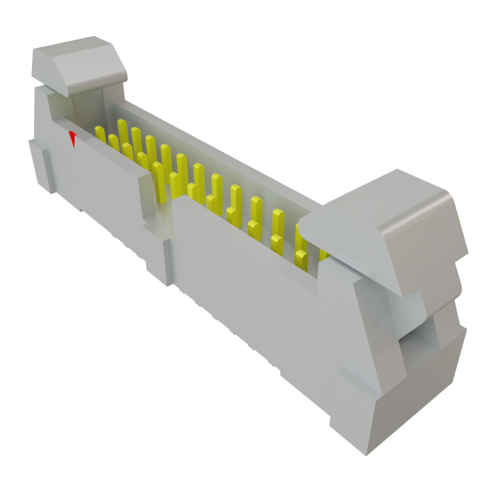 Samtec-EHT-112-01-S-D Steckverbinderleisten und Leiterplattenbuchsen Conn Ejector Header HDR 24 POS 2mm Solder ST Top Entry Thru-Hole Tube