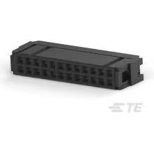 TE Connectivity-1658620-5 Steckverbinderleisten und Leiterplattenbuchsen Conn IDC Connector F 24 POS 2.54mm Solder RA Side Entry Cable Mount Tube
