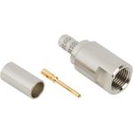 Conn FME 0Hz to 1GHz 50Ohm Crimp ST Cable Mount PL Gold