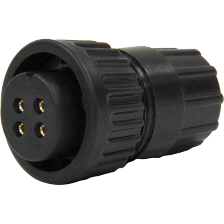 Switchcraft-3380-4SG-3DC Connector Circular Conn Circular SKT 4 POS Crimp ST Cable Mount 4 Terminal 1 Port