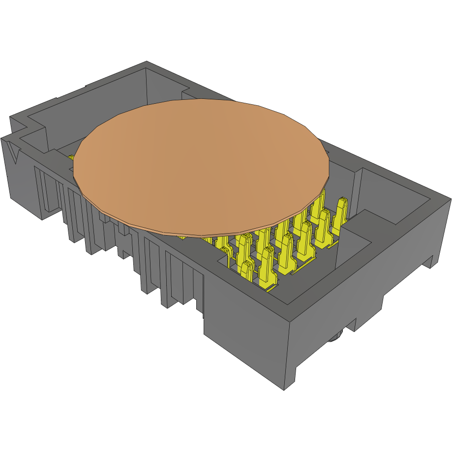 Samtec-LPAM-10-01.5-L-06-2-K-TR Steckverbinderleisten und Leiterplattenbuchsen Conn Open Pin Field Array M 60 POS 1.27mm Solder ST Top Entry SMD T/R