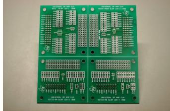 Texas Instruments-OPAMPEVM-SOT23 Cartes et kits de développement de circuit intégré d'amplificateur LMV651/LMV652 Op Amp Evaluation Board