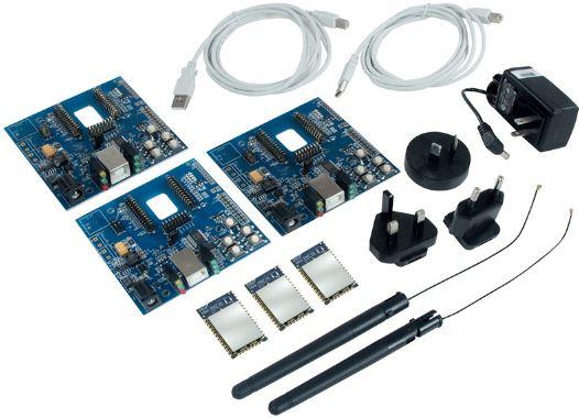 Digi International-XK8X-DMS-0 RF/Drahtlos-Entwicklungsplatinen und Kits SX 868 802.15.4 LR-WPAN Development Kit