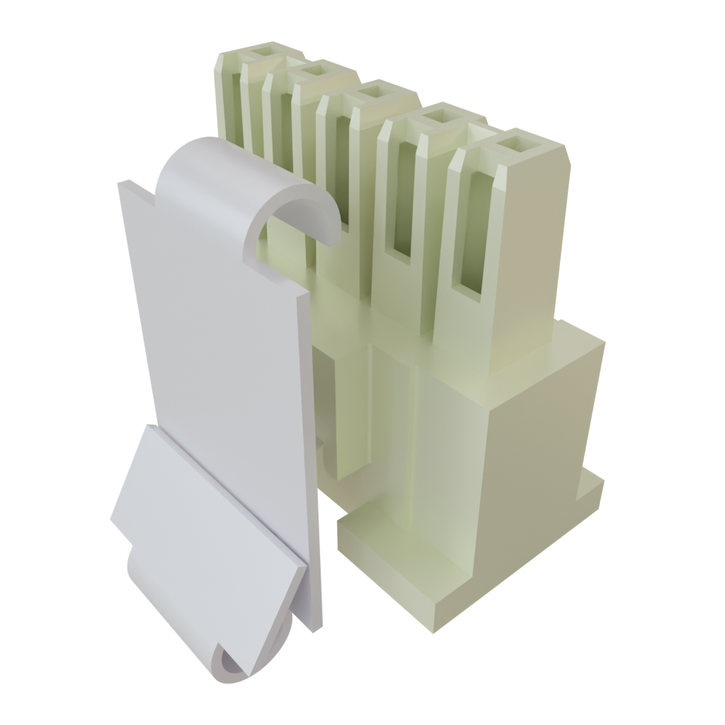 Samtec-IPD1-05-S-K-M Custodia filo connettore dedicato Conn Housing F 5 POS 2.54mm Crimp ST Cable Mount Bulk