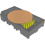 Conn Open Pin Field Array M 60 POS 1.27mm Solder ST Top Entry SMD T/R