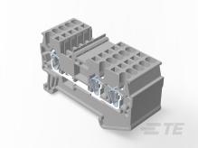 TE Connectivity-2271553-1 Steckverbinder, Klemmenblöcke Terminal Blocks 1.5MM 2,1 IN 2 OUT SPRING TERMINAL BLOCK