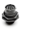 Conn Circular SKT 10 POS Crimp ST Jam Nut 10 Terminal 1 Port