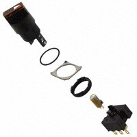 Omron-A165W-T2MY-24D-1 Commutateur Switch Selector N.O./N.C. SPDT 90° Knob 5A 250VAC 30VDC Solder 250000Cycles Panel Mount