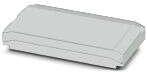 PHOENIX CONTACT-1076994 null DIN Rail Housing, Upper Part, With Transparent Hinged Cover, Width 50 mm, Height 100 mm, Depth 12 mm, Color Light Gray (7035)