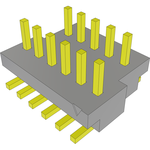 Conn Unshrouded Header HDR 11 POS 1mm Solder ST SMD Tube