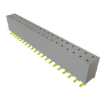 Conn Socket Strip SKT 40 POS 2mm Solder ST Top Entry SMD Tube