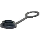 Switchcraft-EN2CAPIP Accessoires de raccordement Connector Accessories Sealing Cap Straight Thermoplastic Elastomer Black