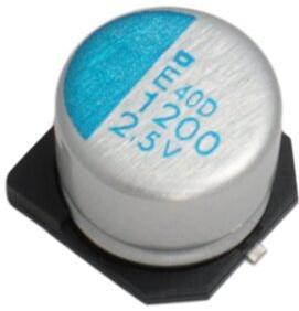 United Chemi Con-APXE6R3ARA152MJC0G Aluminium-Polymer-Kondensator Cap Aluminum Polymer 1500uF 6.3VDC 20%( 10 X 12.2mm) SMD 0.01 Ohm 5.5A 15000h 105°C T/R