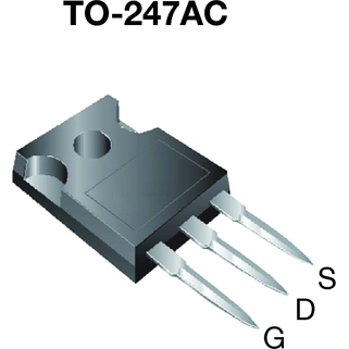 Vishay-SIHG20N50C-E3 MOSFETs Trans MOSFET N-CH 500V 20A 3-Pin(3+Tab) TO-247AC