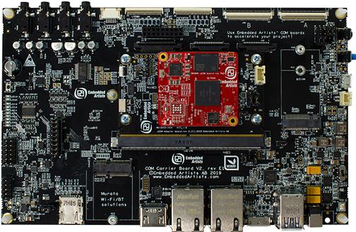 Embedded Artists-EAK00360 Embedded System Development Boards and Kits MIMX8MN6DVTJZAA Application Processor and SOC Development Board 1500MHz CPU 1GB RAM 8GB eMMC Flash Linux