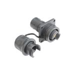 Conn Circular Fiber Multi Mode PL ST Flange Mount 5.5-6mm 2dB