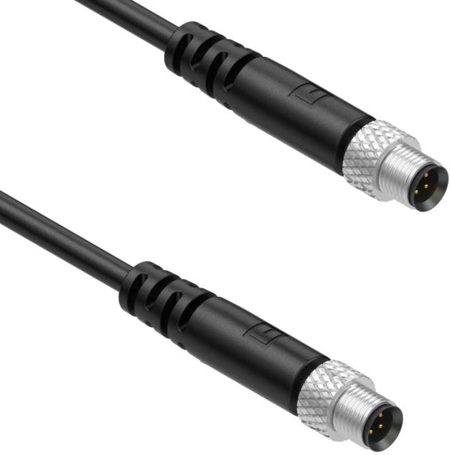 Tensility International-10-03018 null 10-03018 Tensility International Cable Assembly Round 1.83m 28AWG M5 Circular to M5 Circular 3 to 3 POS M-M - Arrow.com