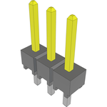 Conn Unshrouded Header HDR 3 POS 2.54mm Solder ST Top Entry Thru-Hole