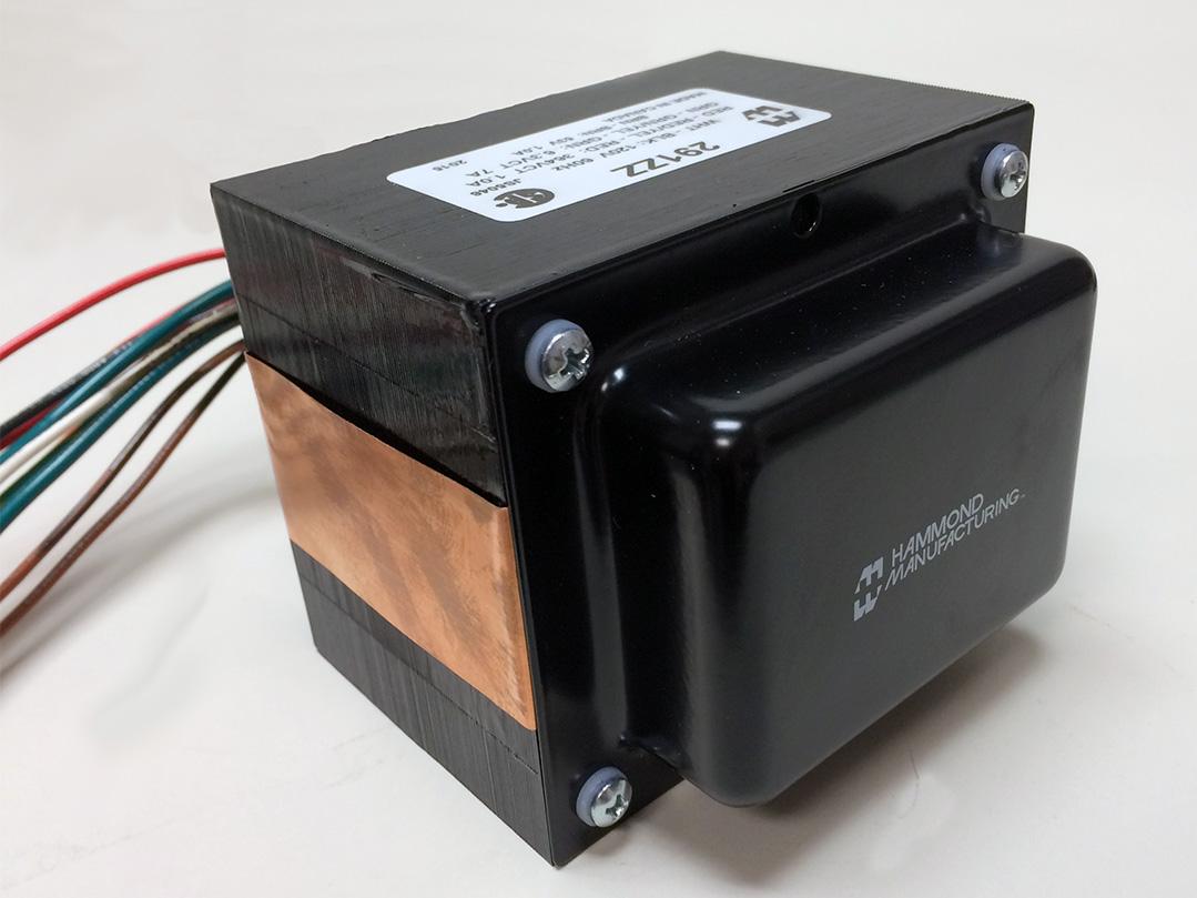 Hammond Manufacturing-291ZZ Transformateur électrique Power Transformer 135W 11 Terminal Wire Lead Chassis Mount