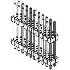 Molex-0877971002 Steckverbinderleisten und Leiterplattenbuchsen Conn Board Stacker HDR 10 POS 2.54mm Solder ST Thru-Hole Tray