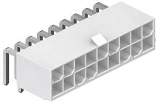 CnC Tech, LLC-4282-1-0200-18-SP Embases de raccordement et réceptacles PCB Conn Wire to Board M 18 POS 4.2mm Solder RA Side Entry Thru-Hole Tray