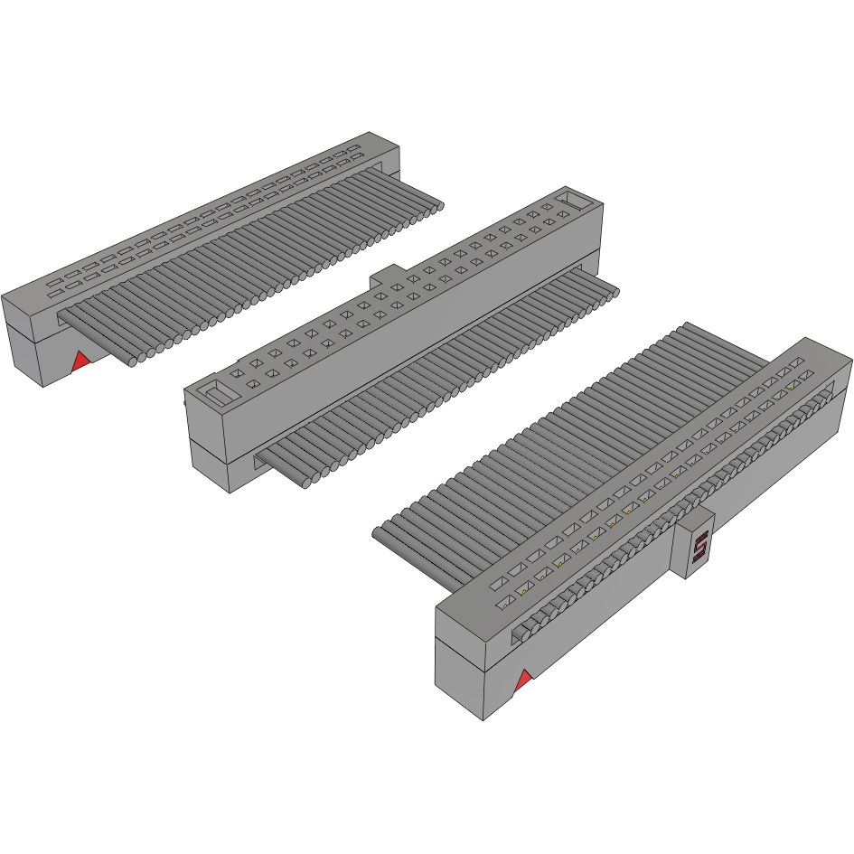 Samtec-FFSD-20-D-13.00-01-N-D02-M Flachband Kabelbaugruppen Cable Assembly 0.33m 30AWG 1.27mm 40 to (40/40)POS IDC Connector to 2(IDC Connector) F-F TIGER EYE™ Bulk