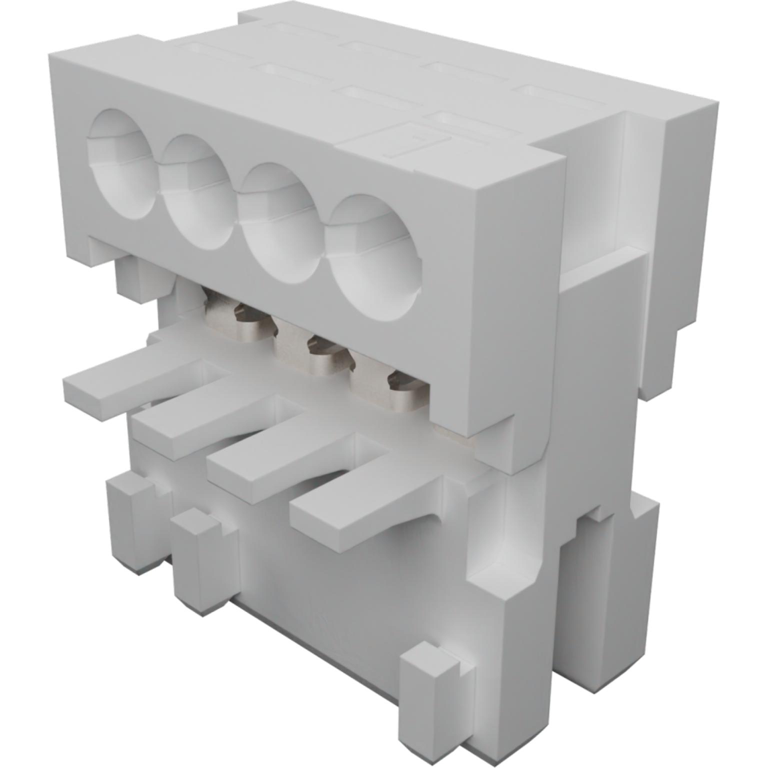 Molex-0917160530 Steckverbinderleisten und Leiterplattenbuchsen Conn IDC Connector F 4 POS 2.5mm IDT RA Cable Mount Tray