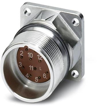 PHOENIX CONTACT-1607892 Steckverbinder, rund Conn Circular SKT 17 POS Crimp ST Panel Mount 17 Terminal 1 Port