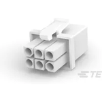 Conn Housing PL 6 POS 4.14mm Crimp ST Cable Mount White MATE-N-LOKโข Box