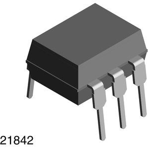 Vishay-4N28 Fotoacopladores de salida fotovoltaica y transistores Optocoupler DC-IN 1-CH Transistor With Base DC-OUT 6-Pin DIP Tube
