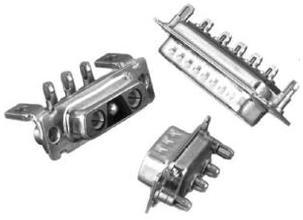 Amphenol Communications Solutions-DAL3W3P93C5G40LF Steckverbinder, D-Sub Conn D-Sub PIN 3Power POS 6.86mm Press Fit ST Thru-Hole 3 Terminal 1 Port Tray