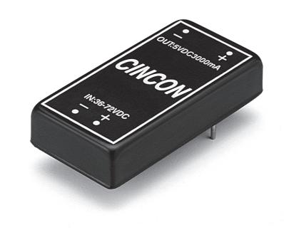 Cincon-EC5BE05 DC/DC-Wandler und Spannungsreglermodul Module DC-DC 12VIN 2-OUT -15V/15V -0.5A/0.5A 15W 6-Pin Tube