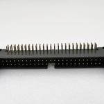 Conn Ejector Header HDR 50 POS 2.54mm Solder RA Side Entry Thru-Hole Tray