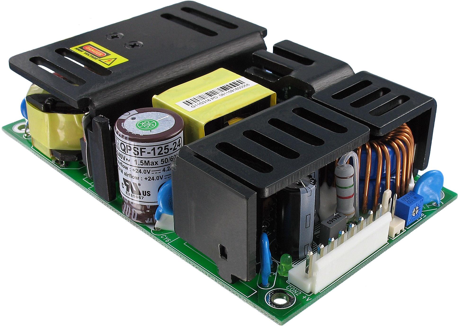 Qualtek Electronics-QPSF-125-12 AC-DC-Spannungsversorgung AC/DC Power Supply Single-OUT 12V 10.5A 125W Bulk