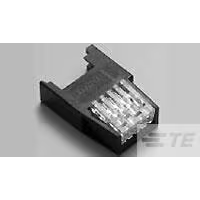 TE Connectivity-4-1746741-8 Steckverbinder, rechteckig Conn Power SKT 8 POS 2mm Crimp ST Cable Mount 8 Terminal 1 Port Tube