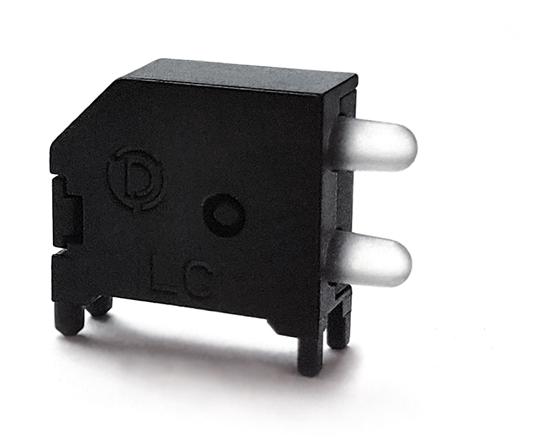 Dialight-5962926013F | 596 Series Prism® Bi-Level Circuit Board Indicators LED 596 Series Prism® Bi-Level Surface Mount LED, 1.6mm Round Lens, 20mA and 2mA