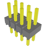 Conn Unshrouded Header HDR 8 POS 2.54mm Solder ST Top Entry Thru-Hole Bulk