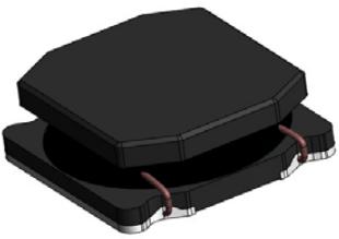 Eaton-SDCL1V3012-220M-R Induktionsspule, Oberflächenmontage Inductor Power Semi-Shielded Wirewound 22uH/11.44uH 20% 100KHz Ferrite 0.3A 0.805Ohm DCR 1212 T/R