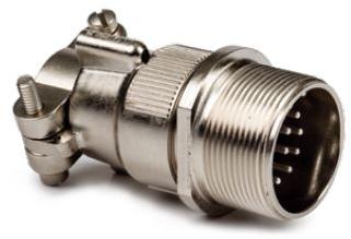 ITT Cannon-CA01COM-E14S-7P-F42 Connector Circular Conn Circular PIN 3 POS Solder Cup ST Cable Mount 3 Terminal 1 Port