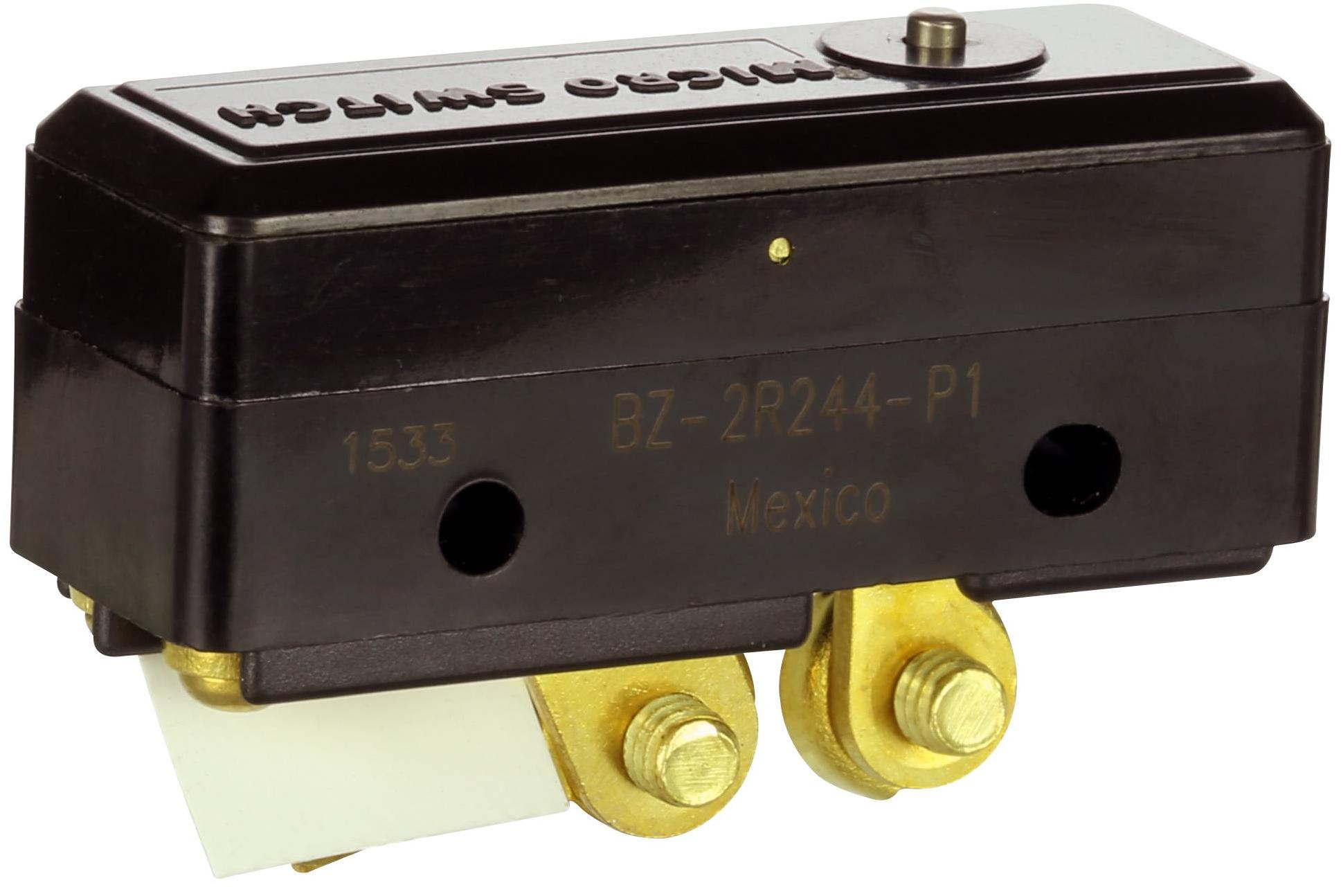 Honeywell-BZ-2R244-P1 Schnappschalter Switch Snap Action N.O./N.C. SPDT Pin Plunger 5A 480VAC 250VDC 3.61N Screw Mount Screw