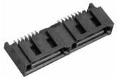 ADAM TECH-SATA-E-PR-SMT-K Steckverbinder, SCSI Conn SAS PL 14 POS 1.27mm Solder RA SMD 14 Terminal 2 Port