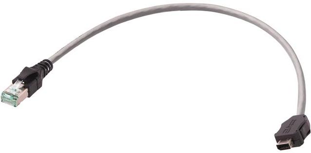 HARTING-33480147824005 Montajes de cables, otros Cable Assembly Round 0.5m 26AWG IX Industrial Connector to RJ-45 10 to 8 POS M-M IDT-IDT ix Industrial®