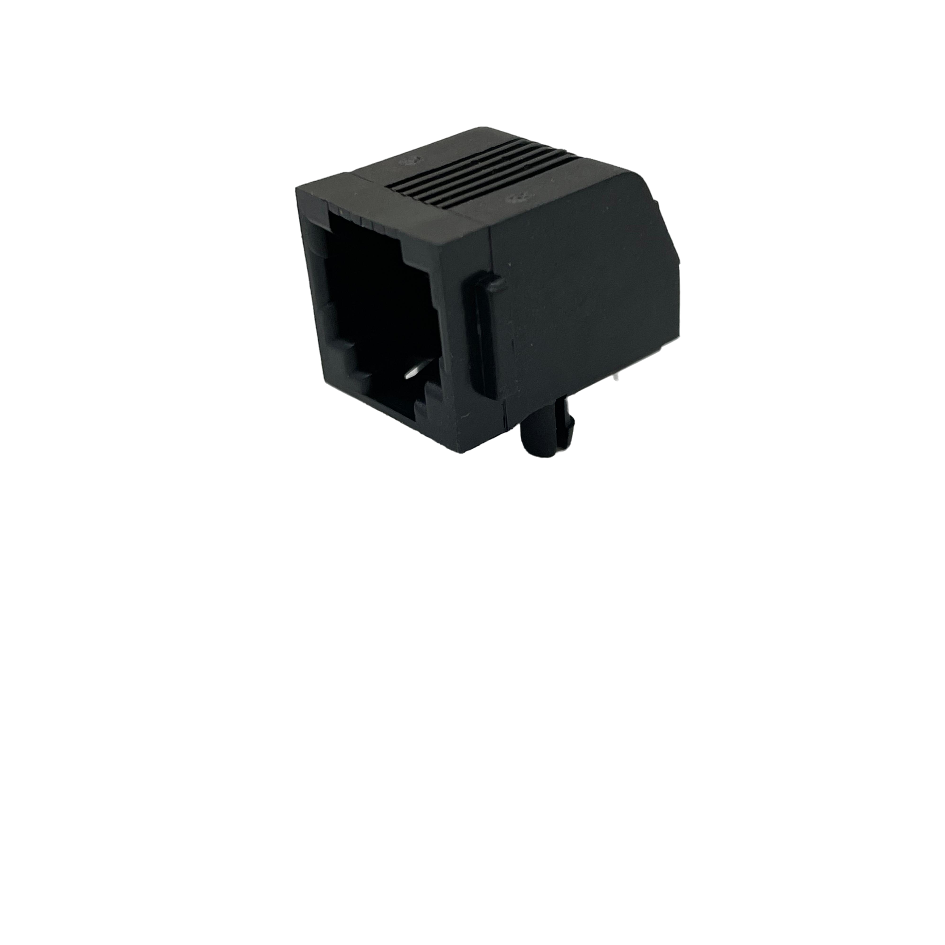 ADAM TECH-MTJ-640X1 Steckverbinder, Telefon und Telekommunikation Conn Modular Jack F 4 POS 1.27mm Solder RA Thru-Hole 4 Terminal 1 Port Cat 5/Cat 5e