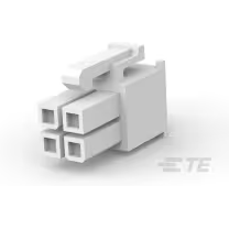 TE Connectivity-794954-4 Carcaza de cables discretos de conector Conn Housing RCP 4 POS 4.2mm Crimp ST Cable Mount Natural Bag